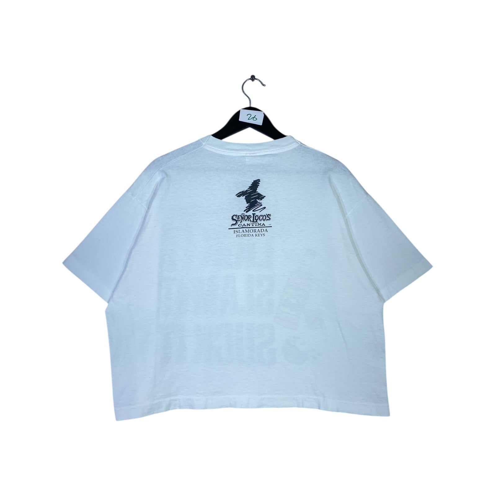 Vintage Señor Loco Cantina Cropped T-Shirt