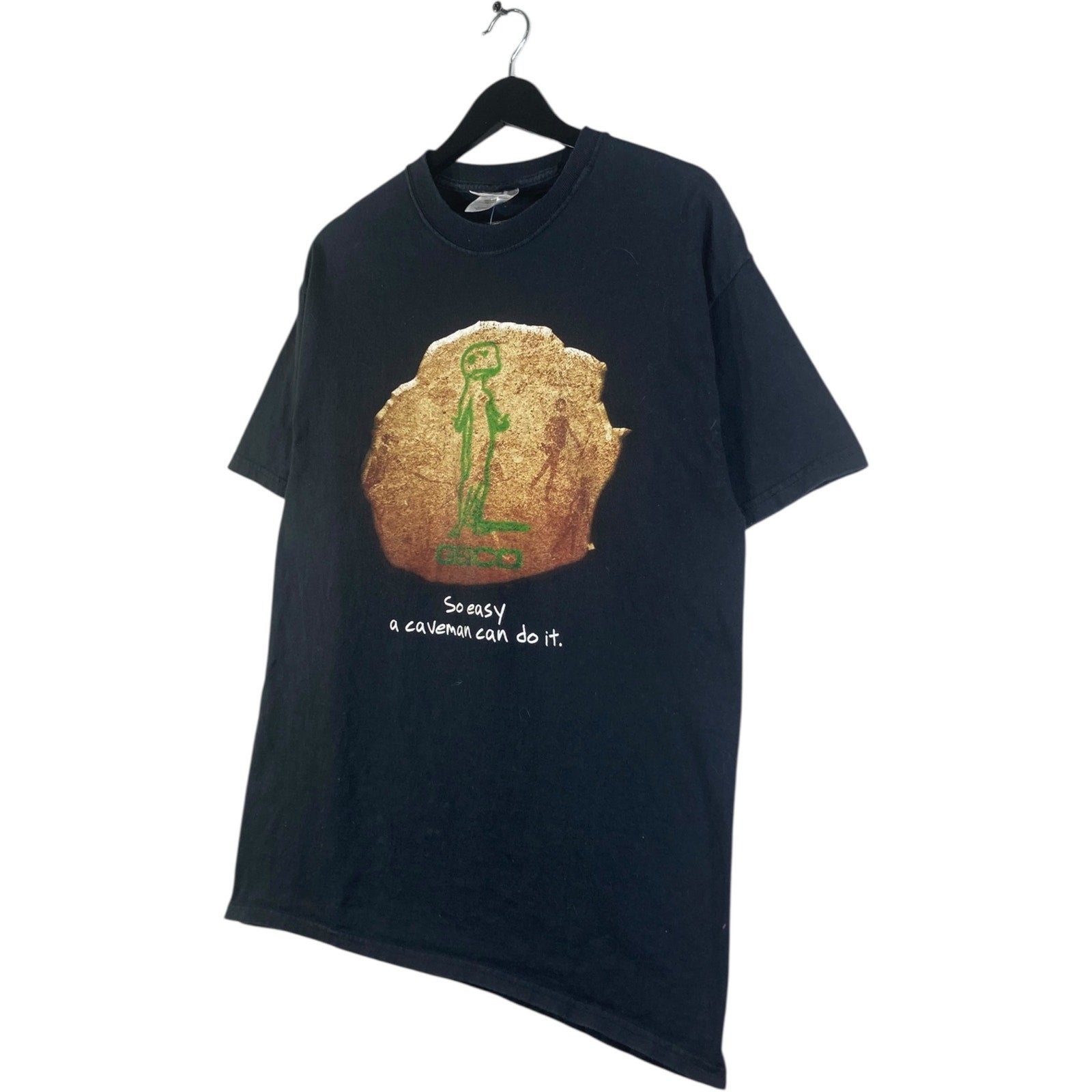 Vintage GEICO Caveman Slogan T-Shirt