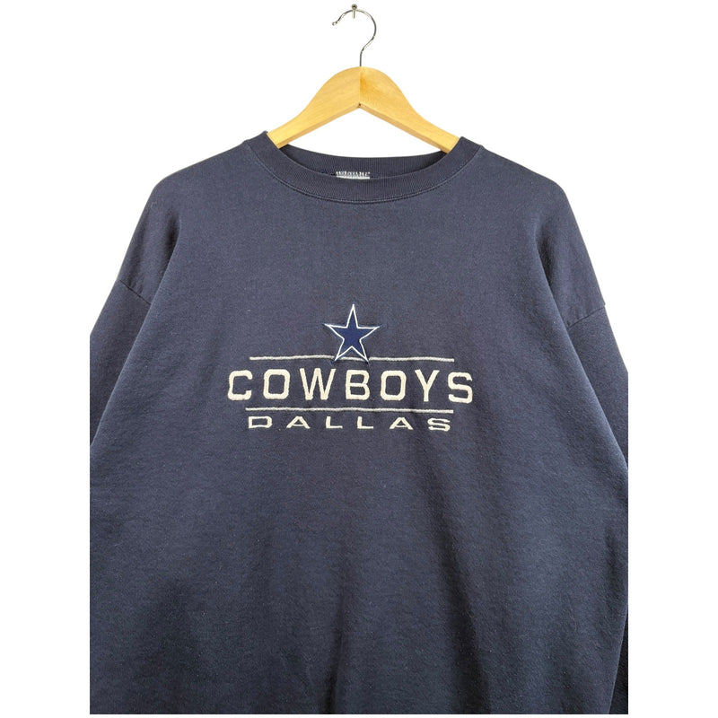 Vintage Logo 7 Dallas Cowboys NFL Crewneck