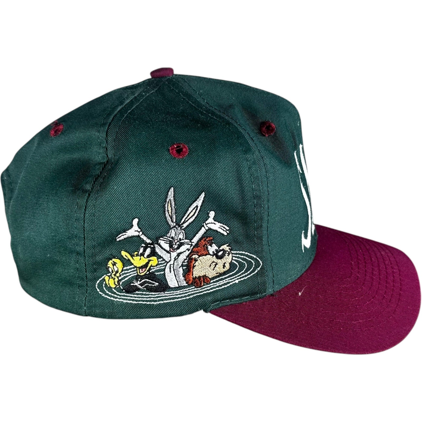 Vintage SMU x Looney Tunes Character Snapback Hat