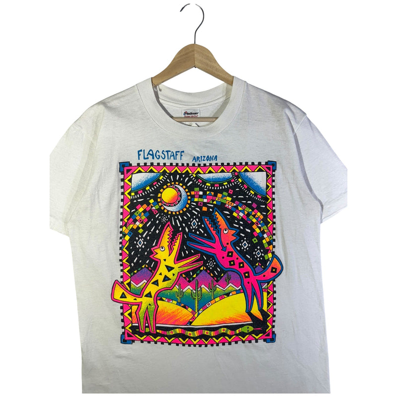 Vintage Flagstaff Arizona Neon T-Shirt