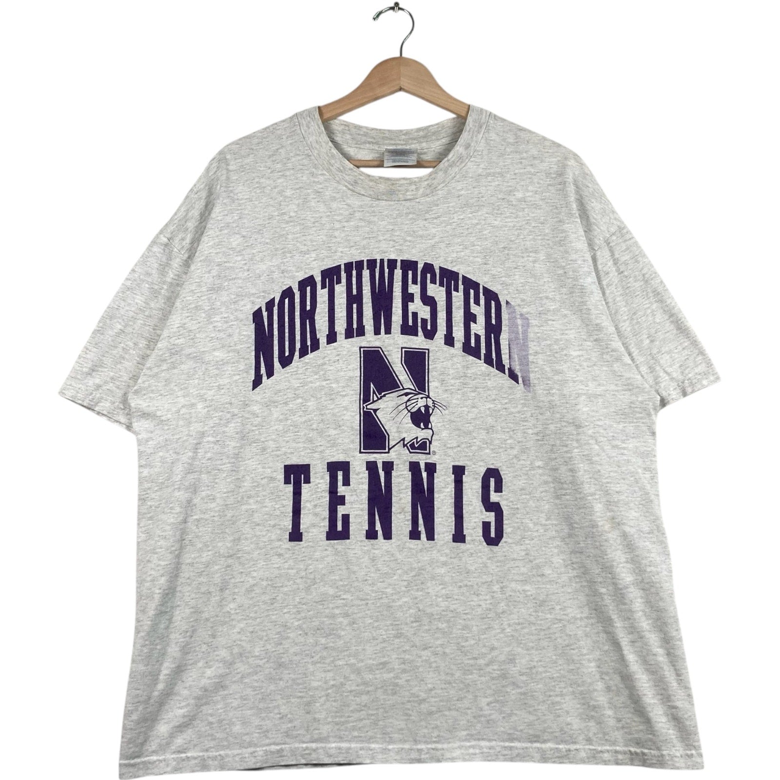 Vintage Northwestern Wildcats Tennis Tee XL