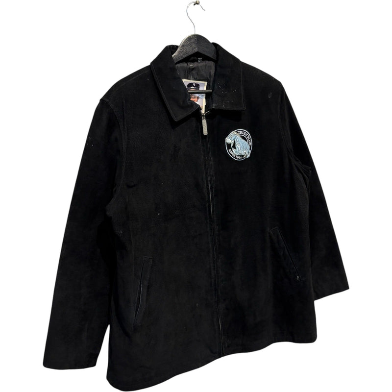 Vintage Disney Store Eeyore Suede Jacket