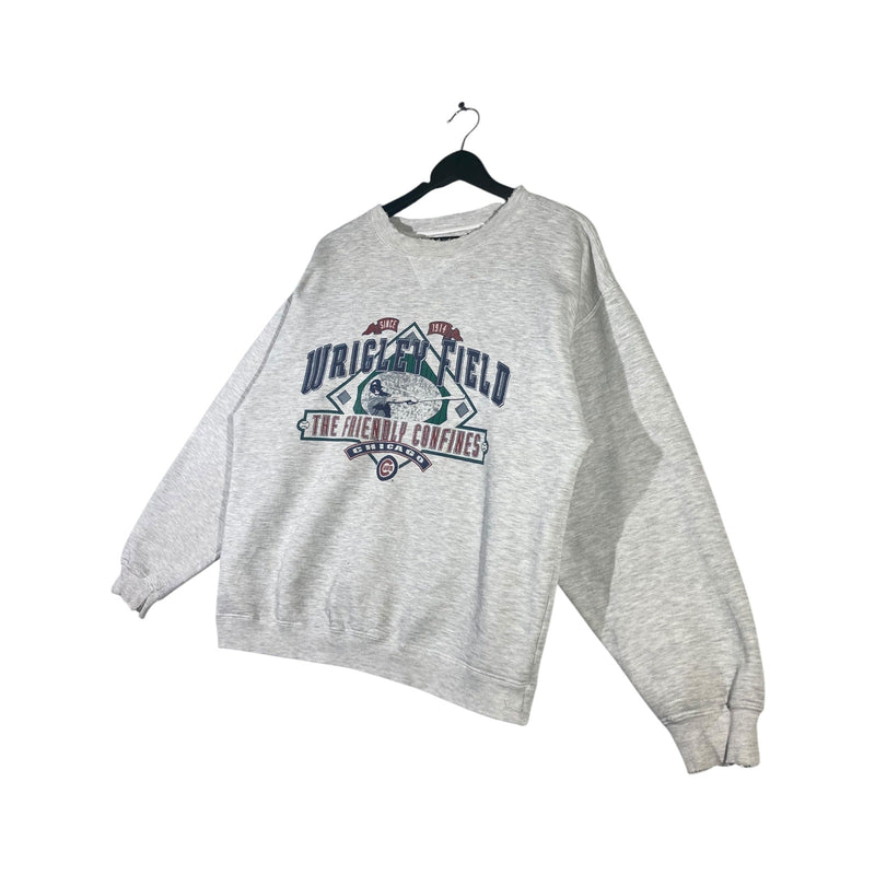 Vintage Wrigley Field The Friendly Confines Chicago Cubs Sweatshirt