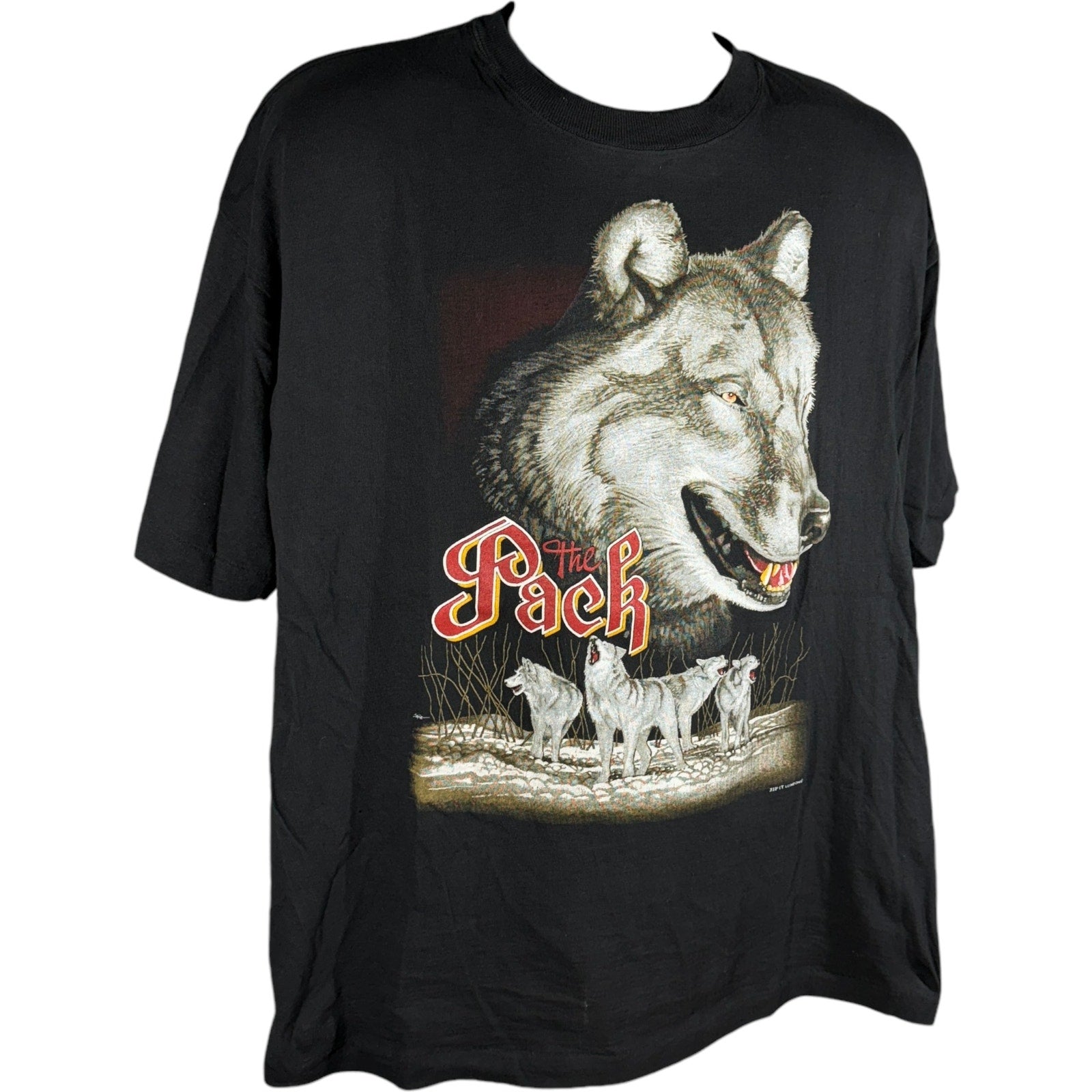 Vintage "The Pack" Wolf Nature Tee