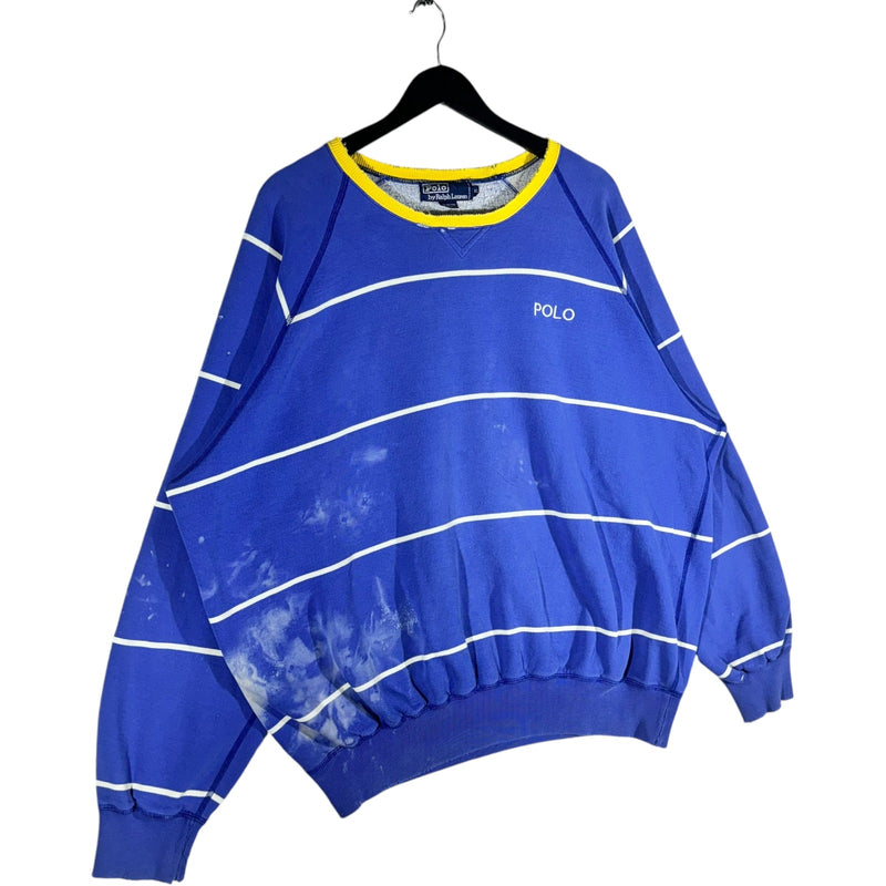 Vintage Polo Ralph Lauren Striped Crewneck 90's