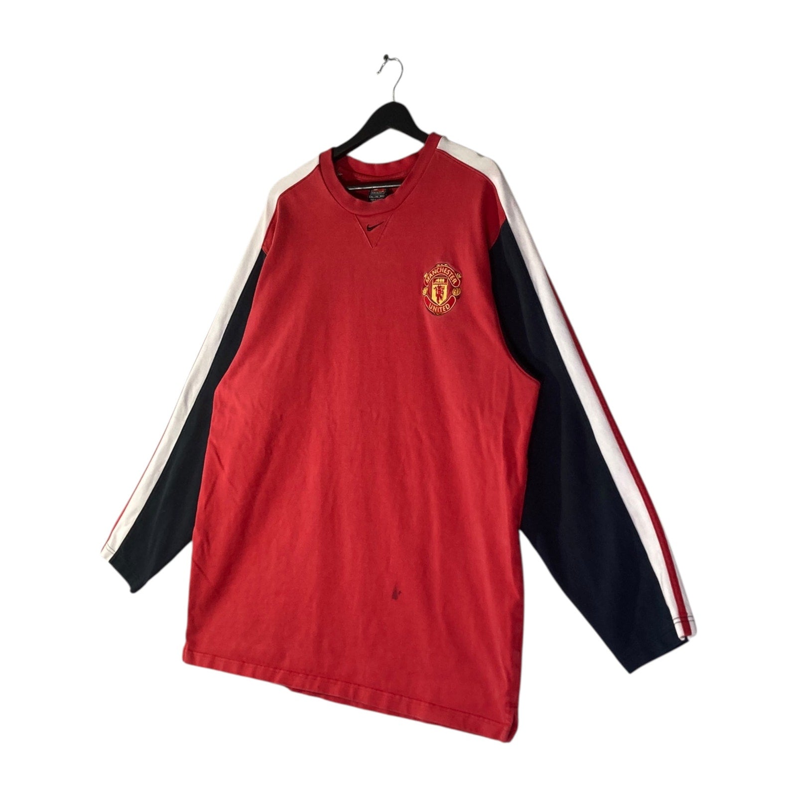 Vintage Nike Team Manchester United Soccer Long Sleeve T-Shirt