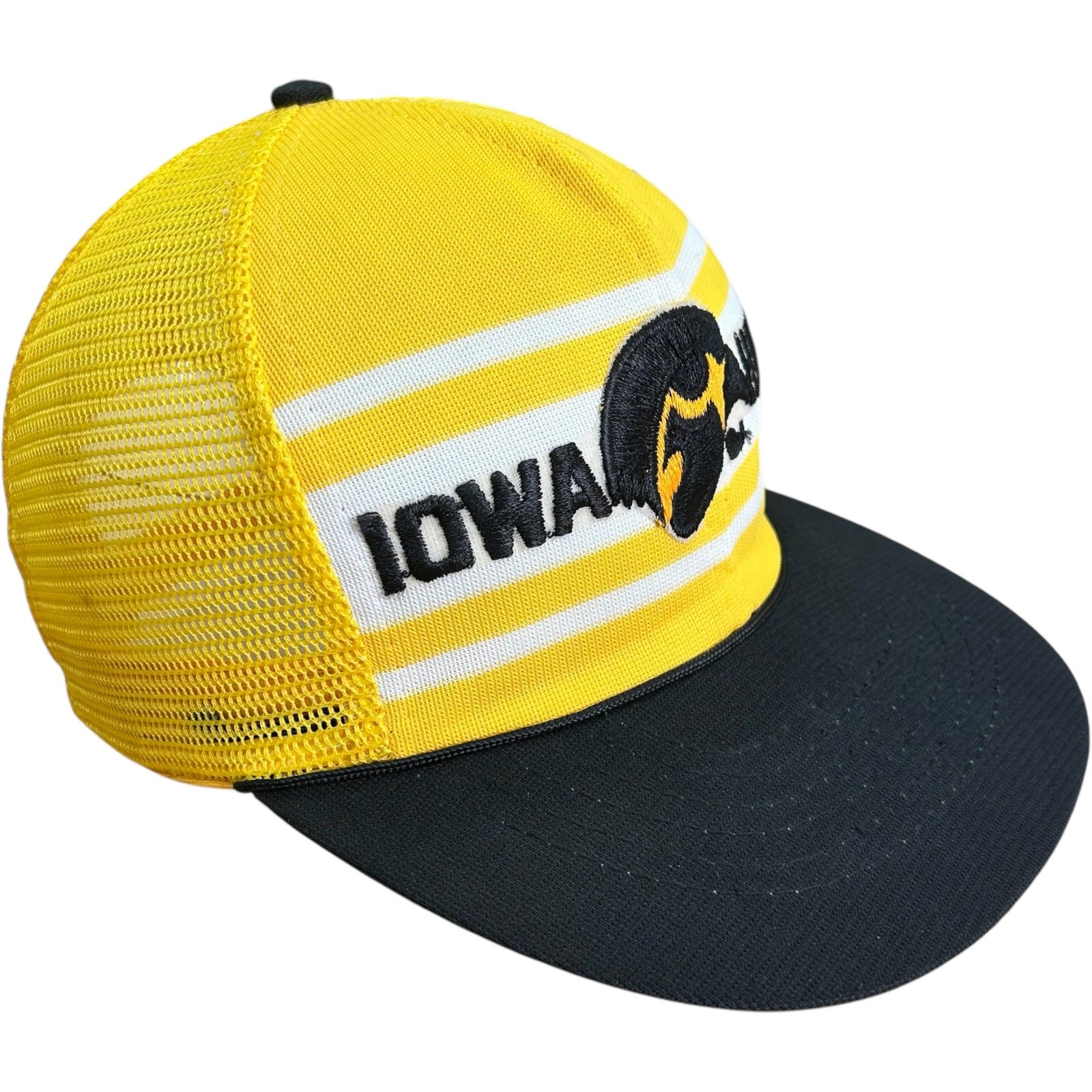 Vintage Iowa Hawkeyes Snapback Trucker Hat