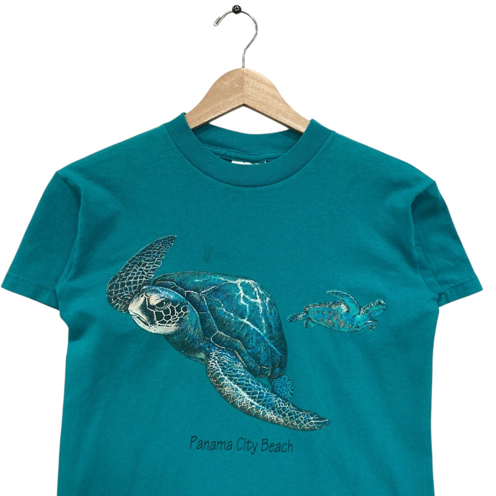 Youth Vintage Panama City Bear Sea Turtle Souvenir Tee