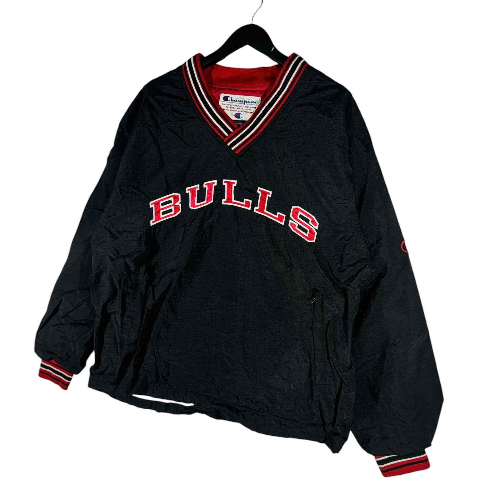 Vintage Champion Chicago Bulls NBA Pullover Windbreaker