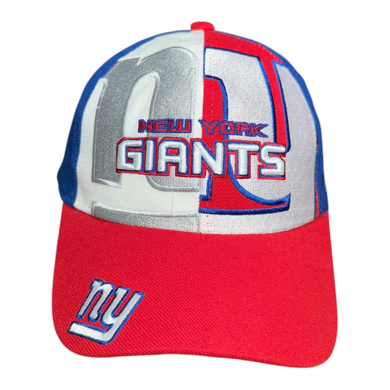 Vintage NFL x Reebok New York Giants Colorblock Strapback Hat