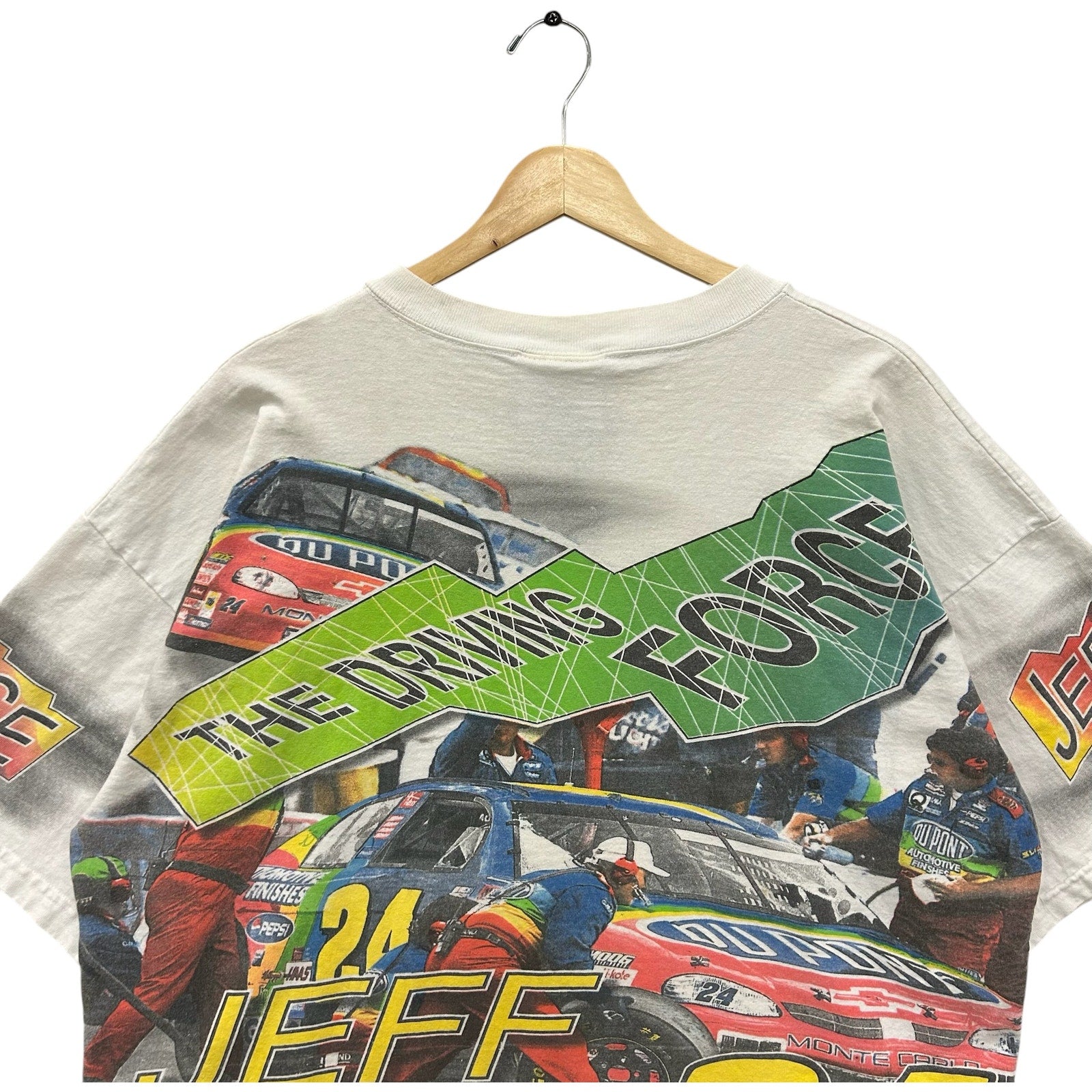 Vintage Jeff Gordon #24 The Driving Force AOP NASCAR Tee