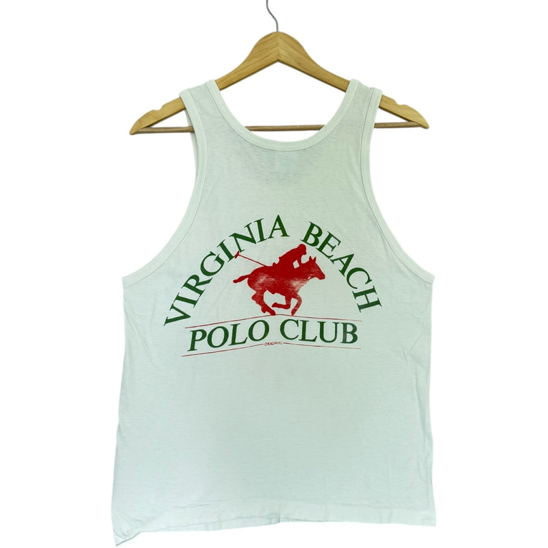 Vintage Virginia Beach Polo Club Tank Top