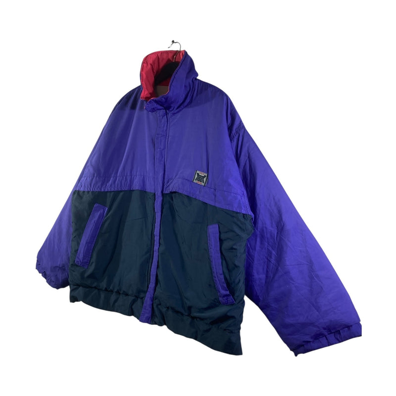Vintage Kappa Colorblock Padded Winter Jacket