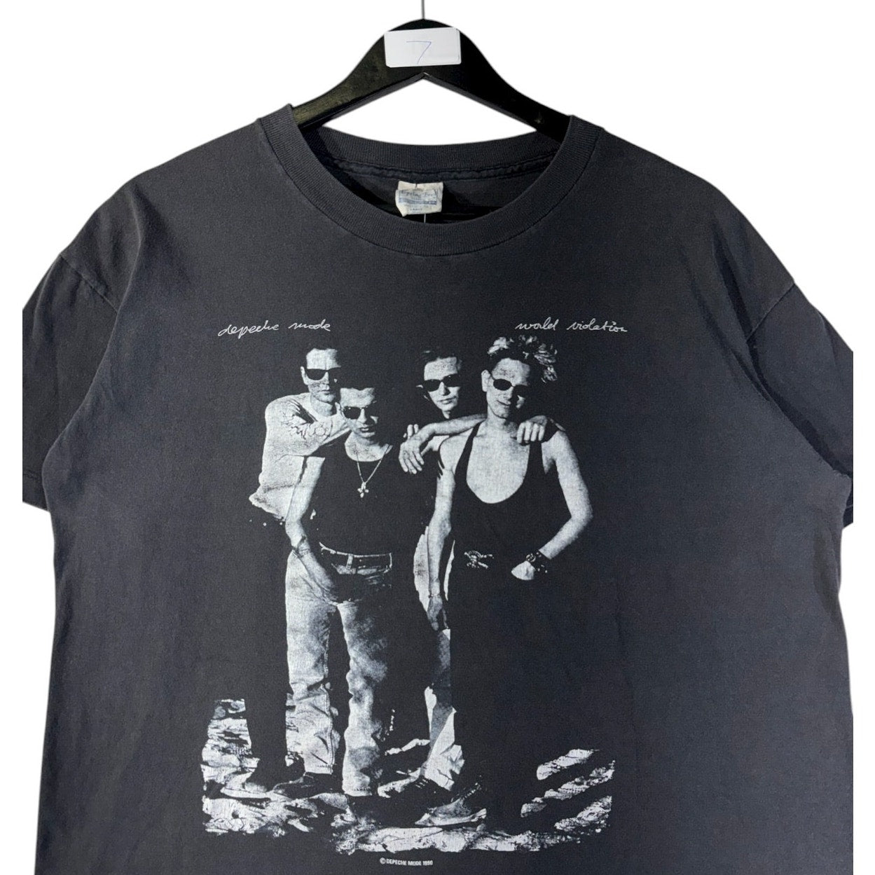 Vintage Depeche Mode 1990 World Violation Tour T-Shirt