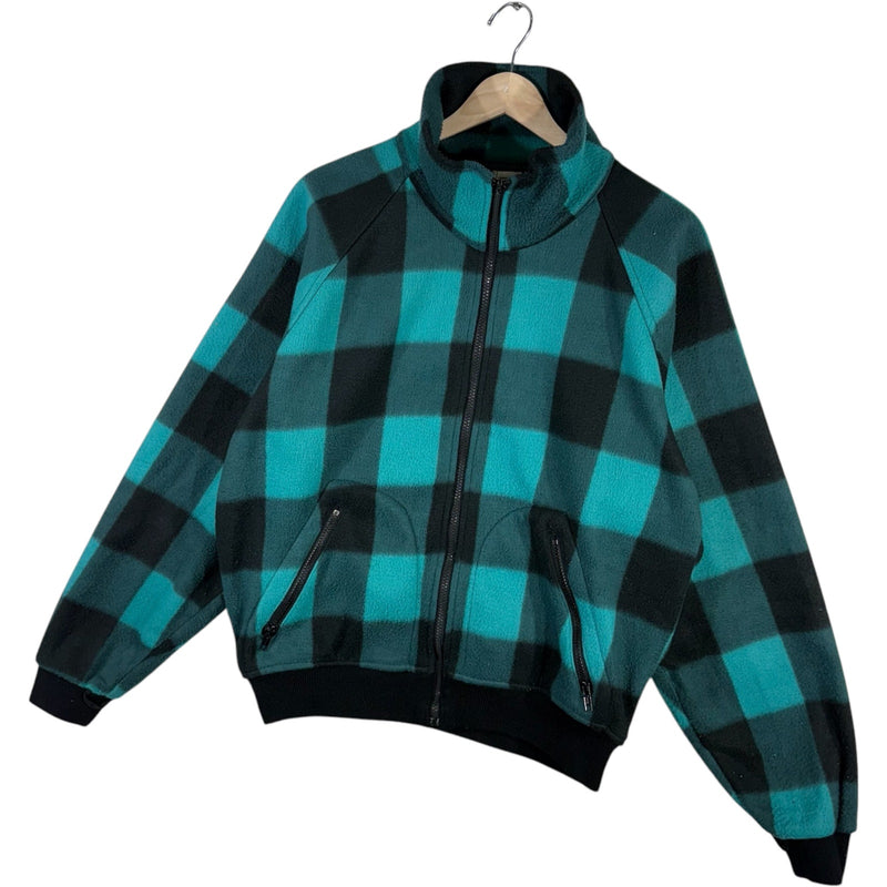 Vintage Columbia Bugaboo Plaid Full-Zip Fleece