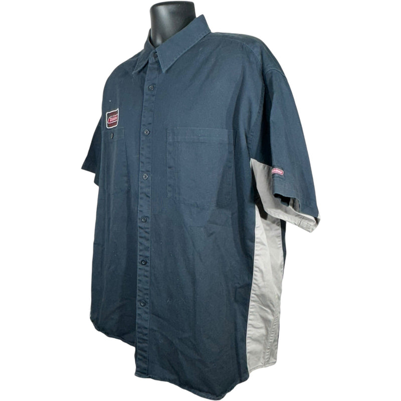 Vintage Dickies Mechanics Short Sleeve Button Up