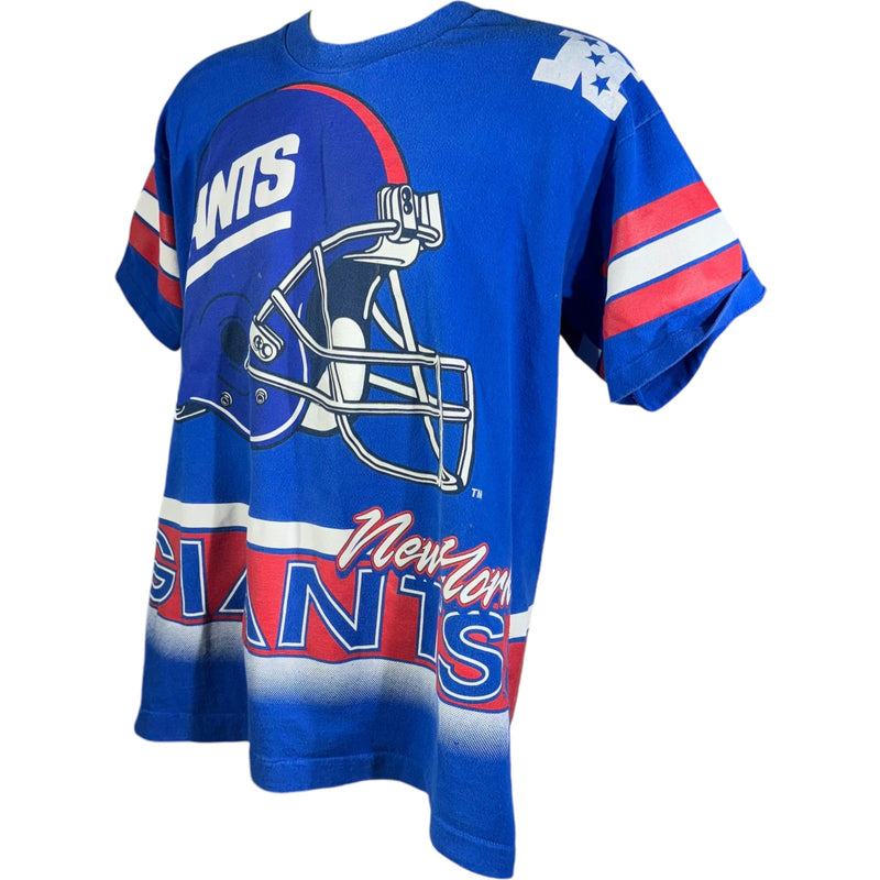 Vintage New York Giants Big Helmet AOP Tee