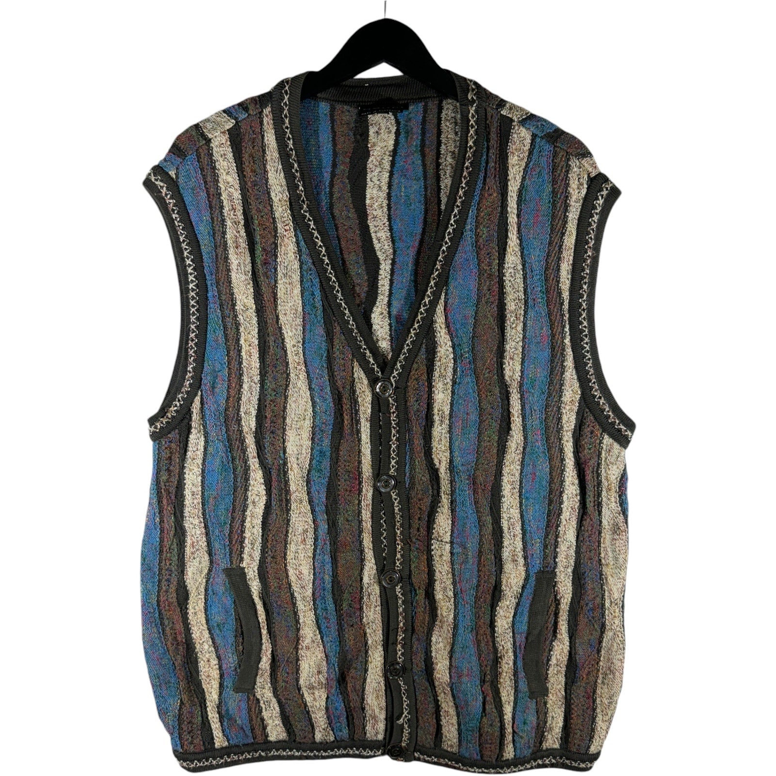 Vintage Coogi Button Up Sweater Vest