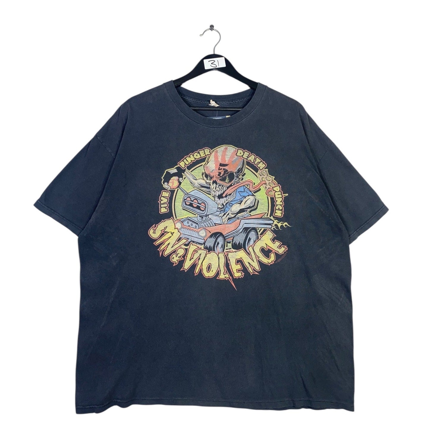 Vintage Sin & Violence Five Finger Death Punch T-Shirt