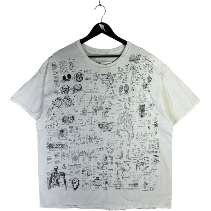Vintage Blinded By Science Anatomy Diagram T-Shirt