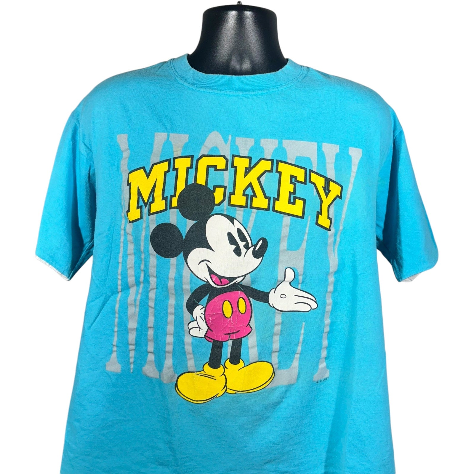 Vintage Disney Mickey Mouse Big Spellout Tee