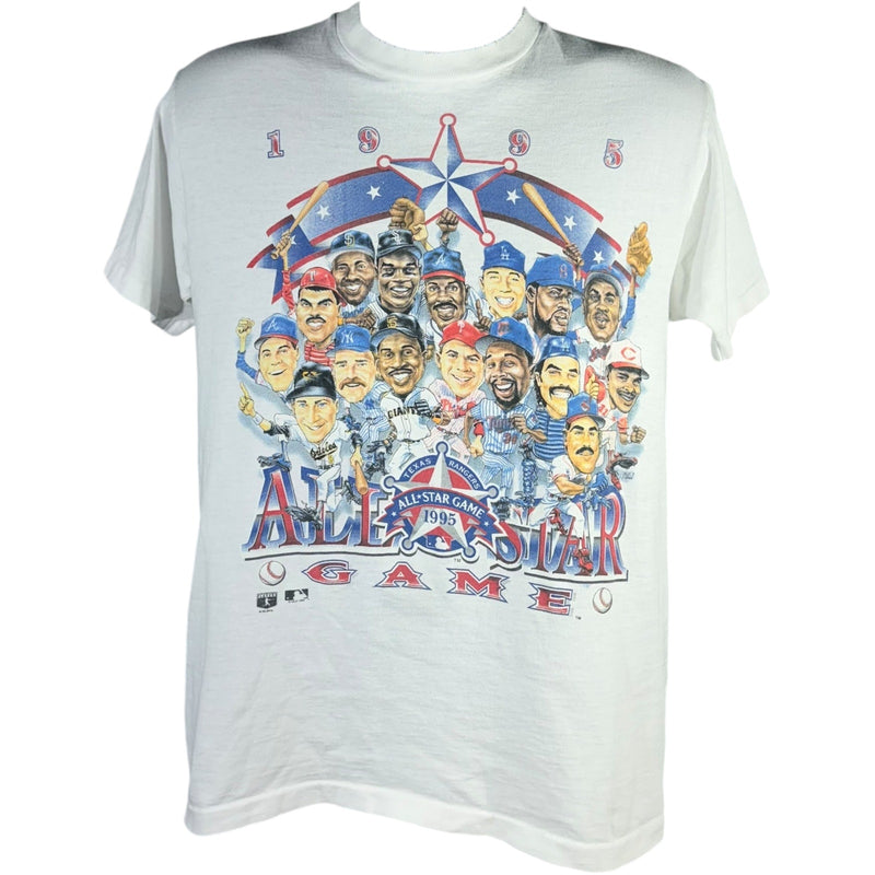 Vintage MLB All Star Game Caricature Tee 1995