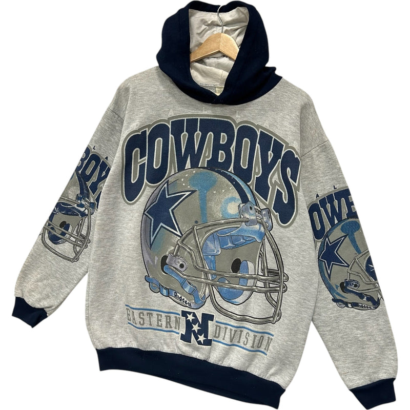 Vintage Dallas Cowboys Big Helmet AOP Hoodie