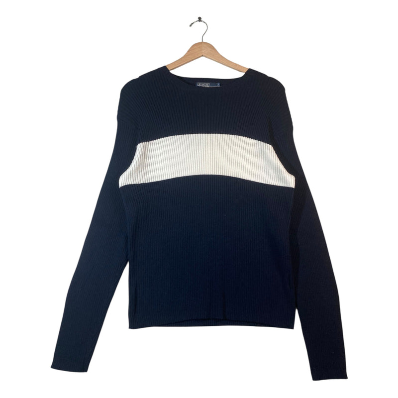 Vintage Polo Ralph Lauren Ribbed Knit Sweater