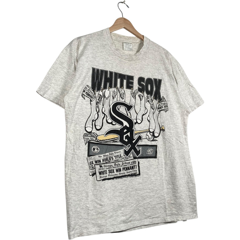 Vintage Chicago White Sox Newspaper MLB T-Shirt
