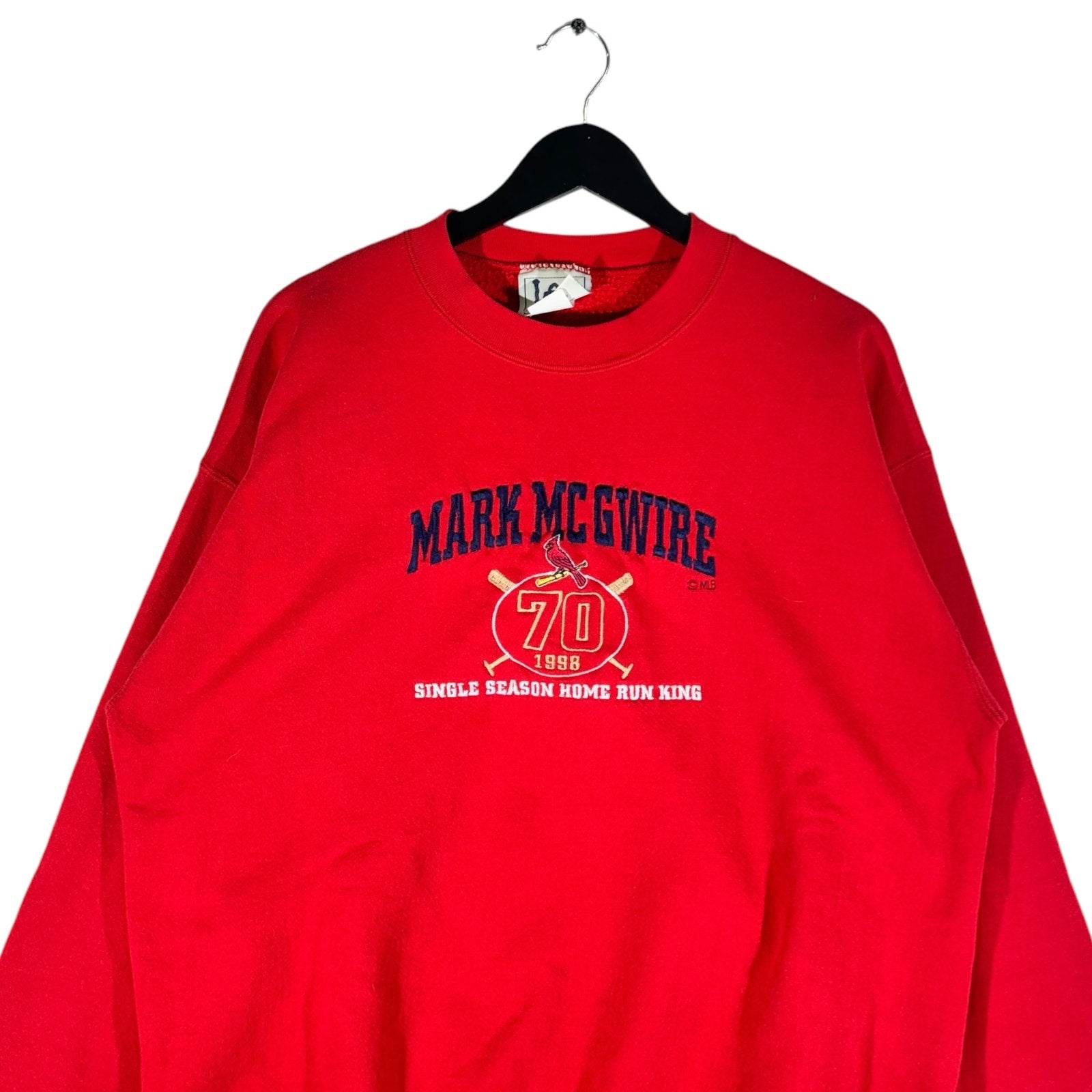 Vintage St. Louis Cardinals Mark McGwire MLB Crewneck 90's