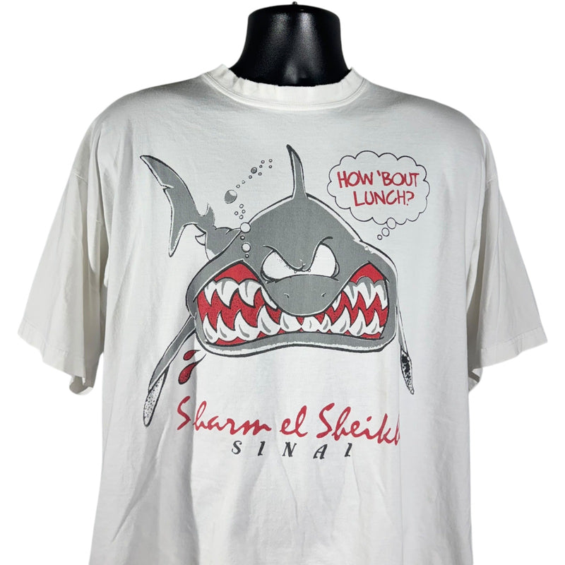 Vintage Shark "How About Lunch?" Tee