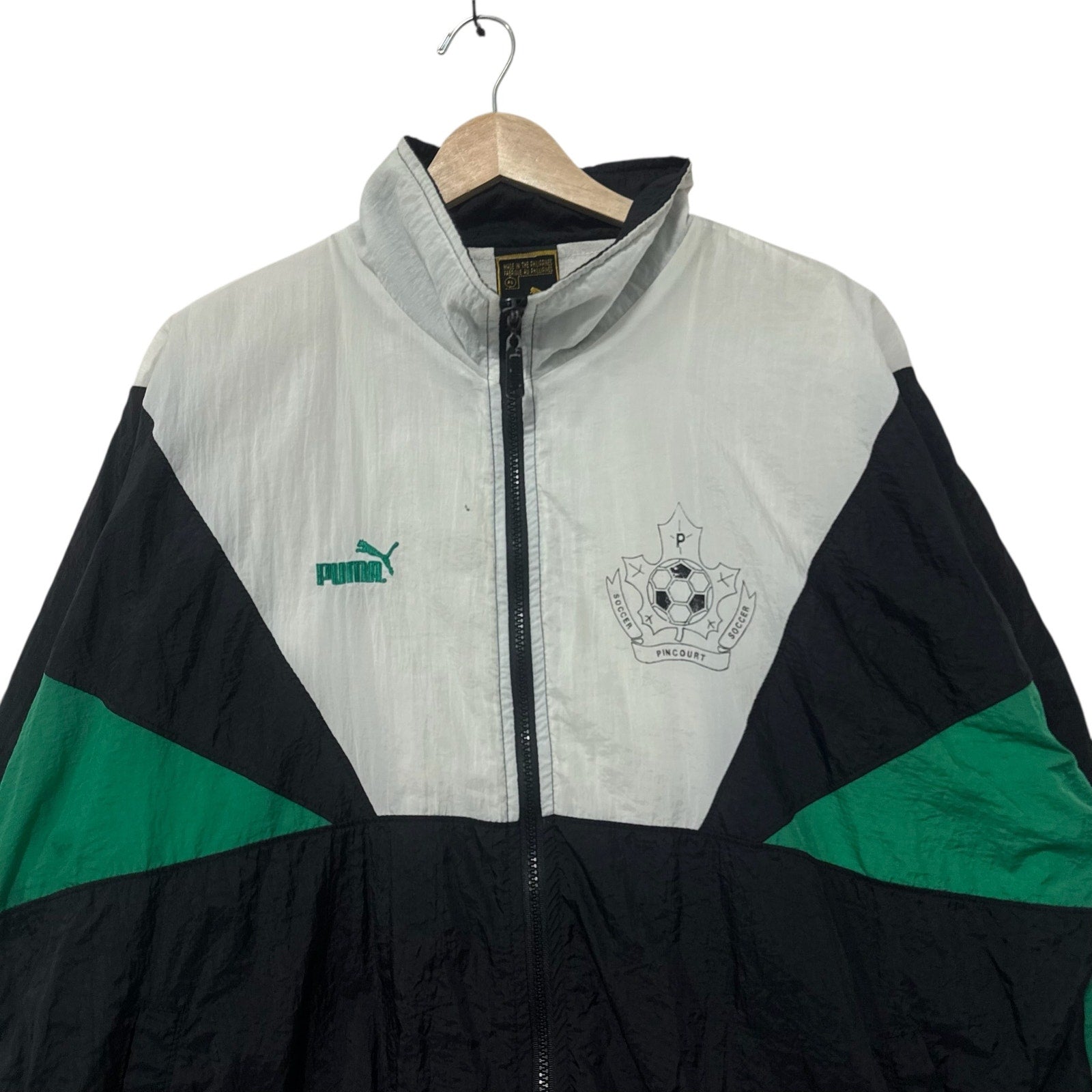 Vintage Puma ColorBlock Windbreaker