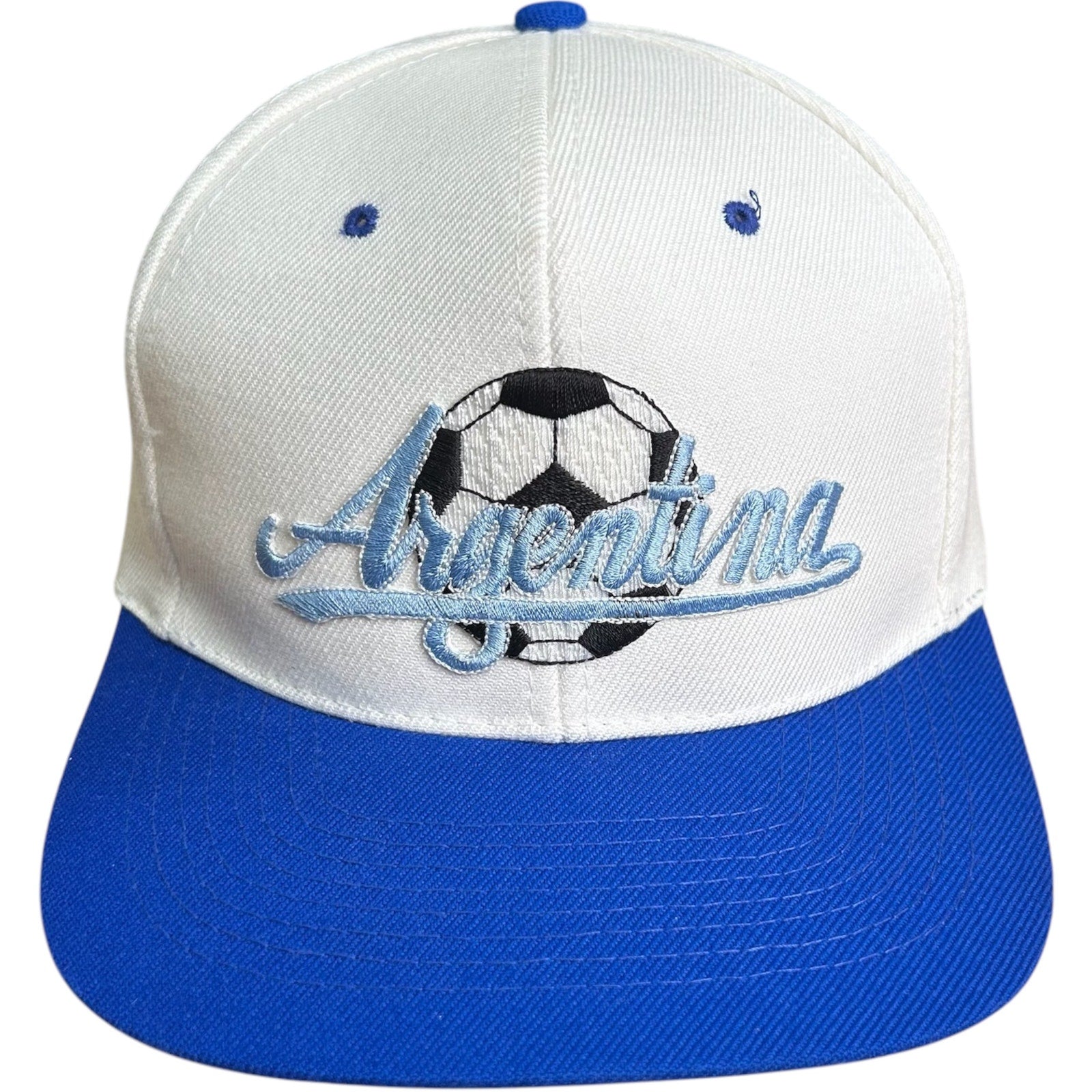 Vintage Argentina Soccer Snapback Hat