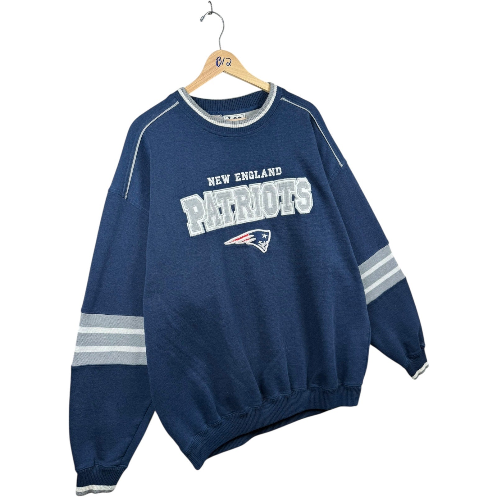 Vintage Lee Sport New England Patriots Pullover Crewneck
