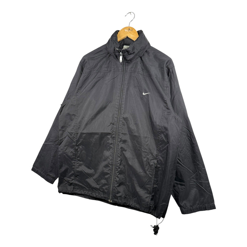 Vintage Nike Swoosh Logo Full Zip Lightweight Windbreaker