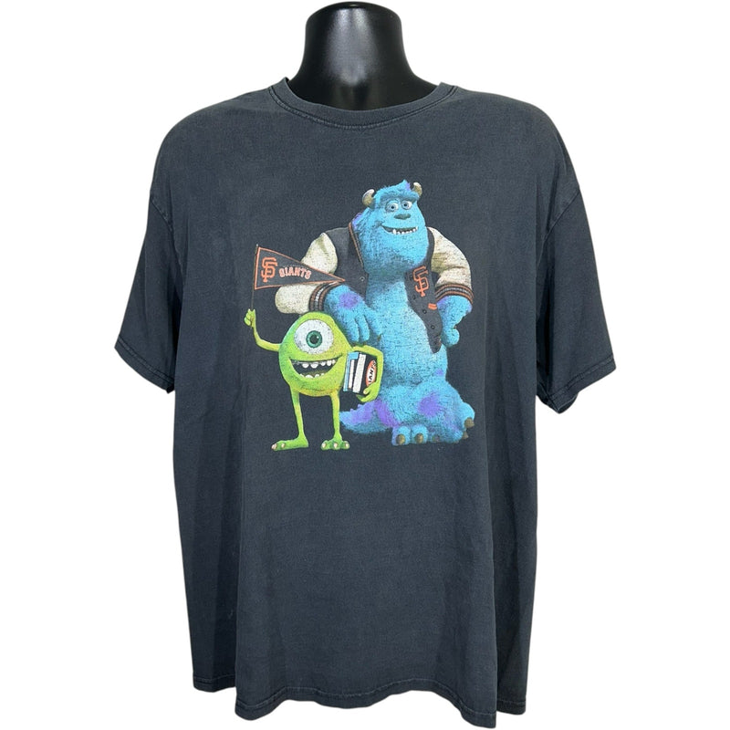 Vintage Disney Monsters Inc. SF Giants Collaboration MLB Tee