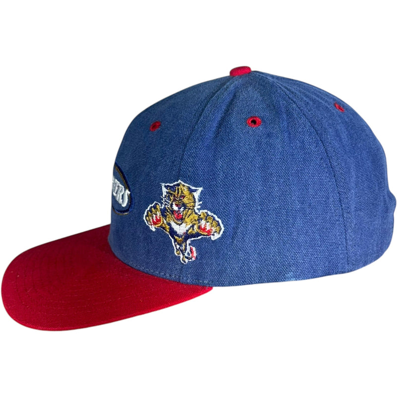 Vintage NHL Florida Panthers Spellout Snapback Hat 90s