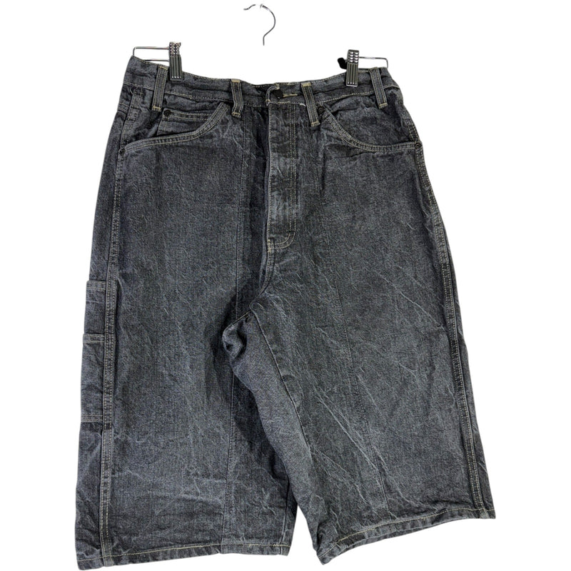 Y2K Dickies Stone Washed Carpenter Denim Shorts 34x15