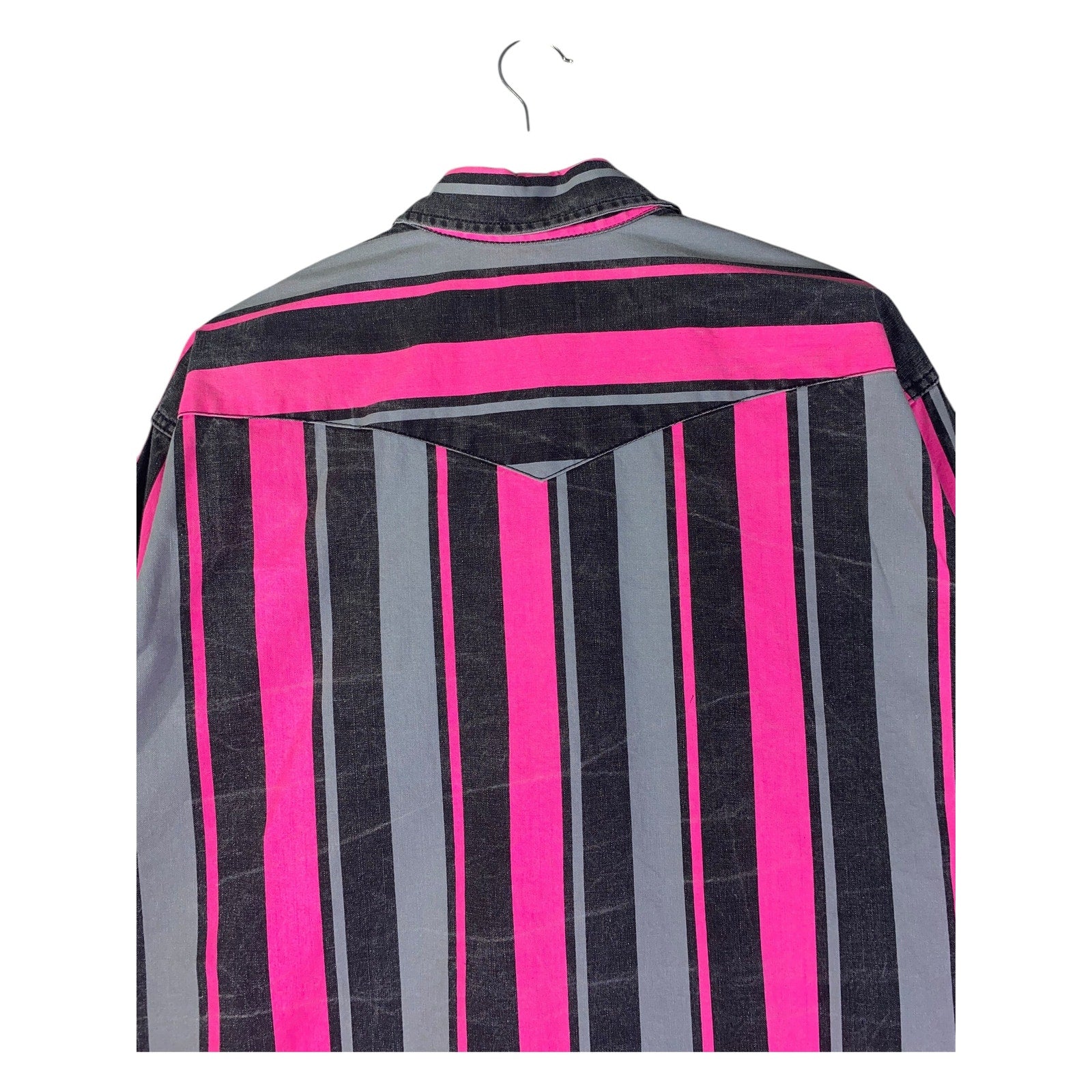 Vintage Wrangler Long Sleeve Striped Button Up