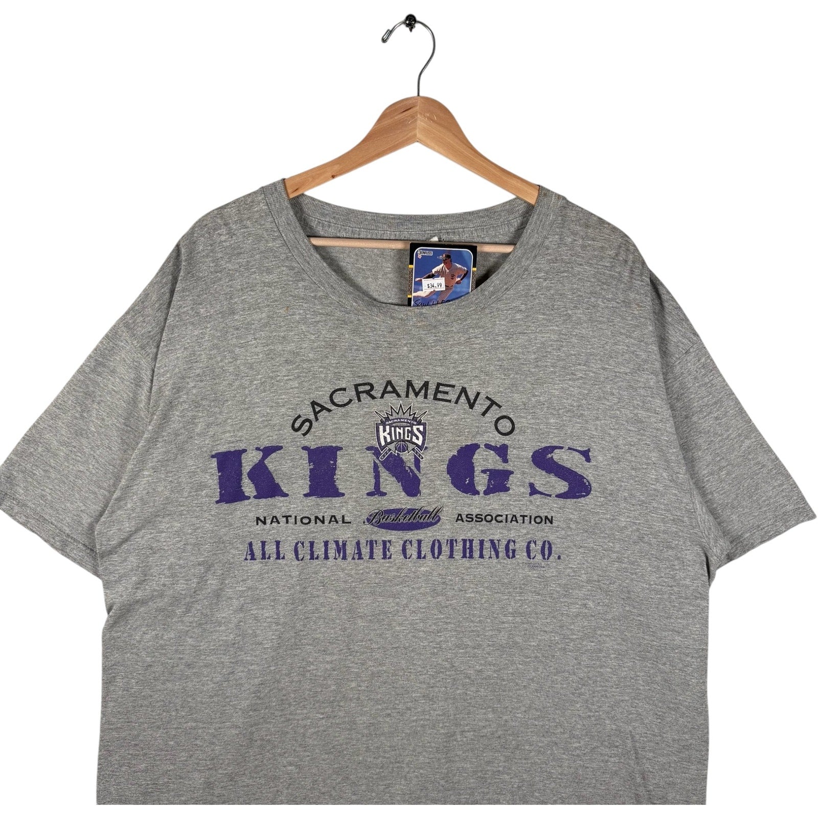 Vintage Sacramento Kings Spellout NBA Tee