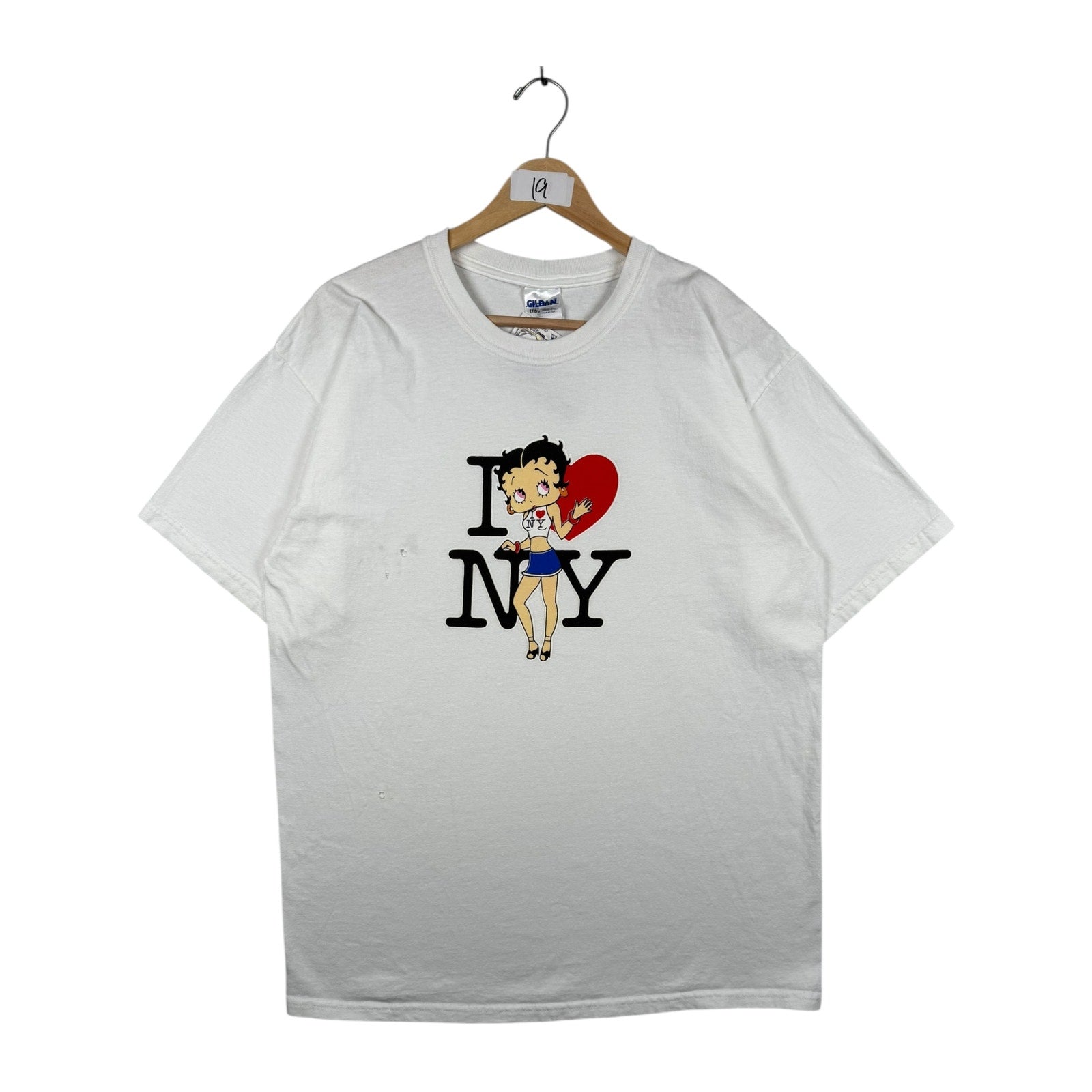 Vintage Betty Boop I Love NY Graphic T-Shirt
