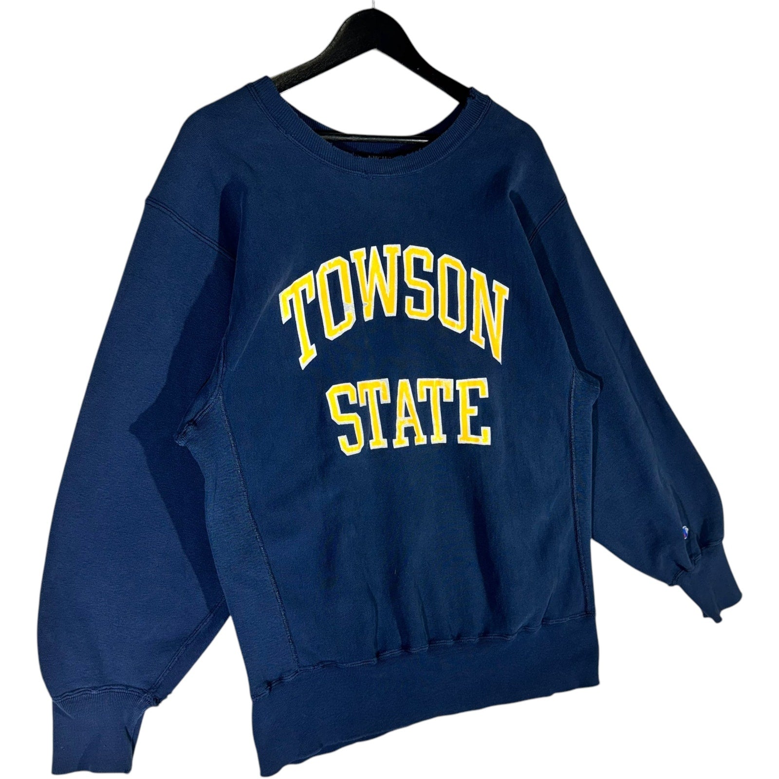 Vintage Towson State University Reverse Weave Crewneck