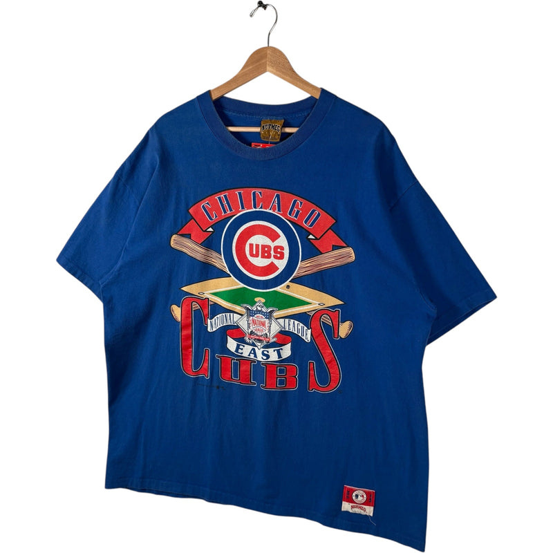 Vintage Nutmeg Chicago Cubs Spellout MLB Tee 90s