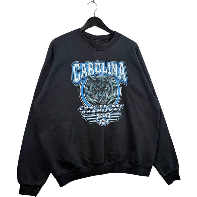 Vintage University Carolina Panthers Crewneck