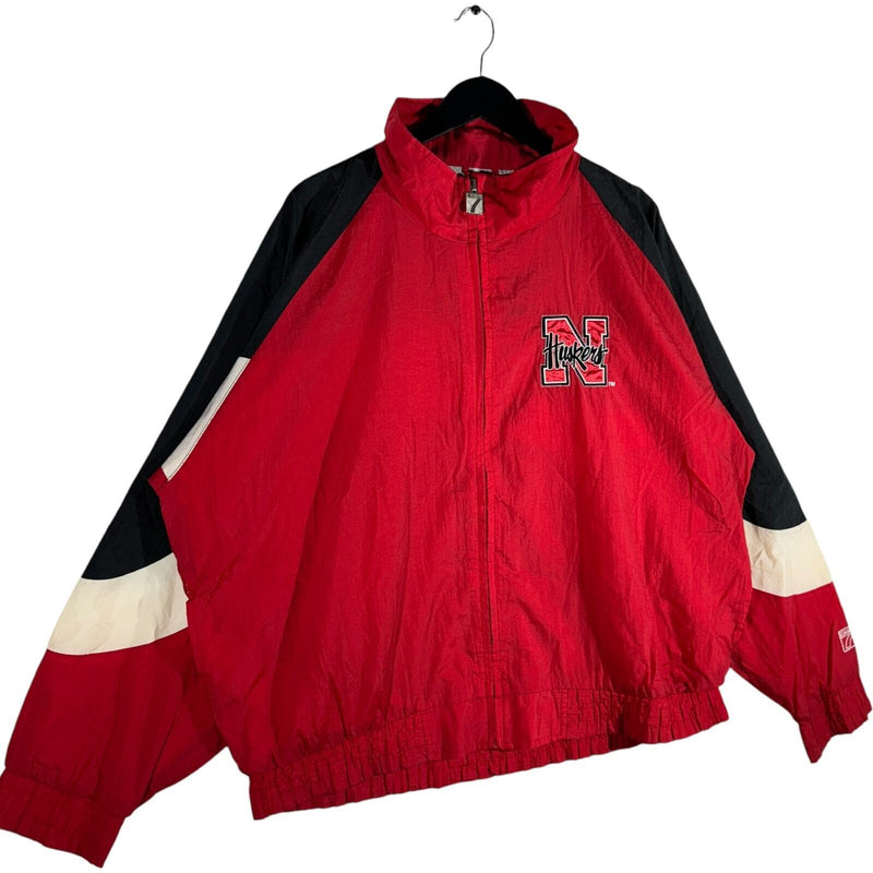 Vintage Nebraska Huskers Full Zip Light Jacket