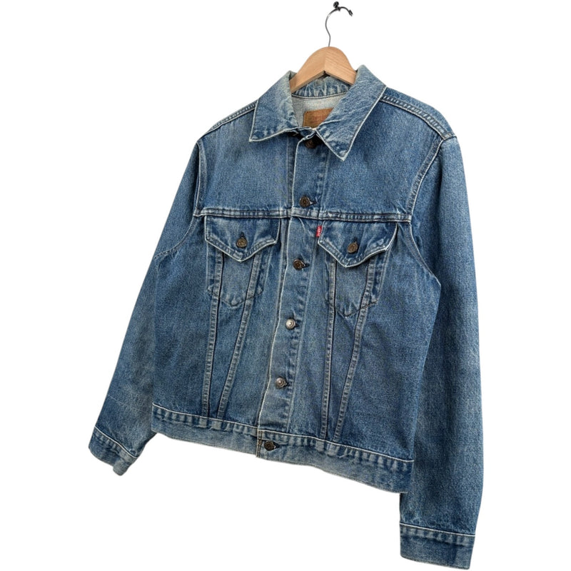 Vintage Levis Button Up Front Pockets Denim Jacket