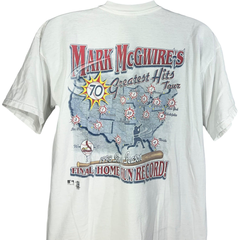 Vintage St. Louis Cardinals Mark McGwire Home Run King Tee