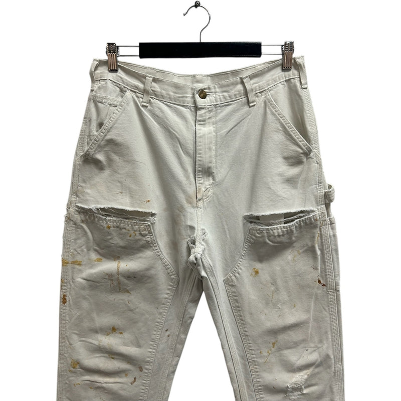 Vintage Distressed Carhartt Double Knee Pants 32x32