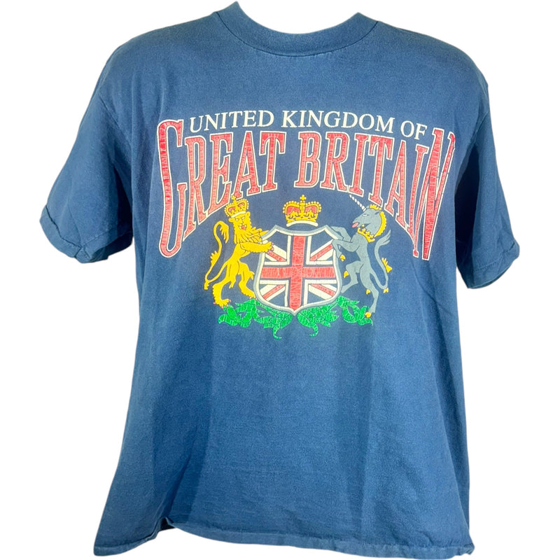 Vintage United Kingdom Of Great Britain Spellout Tee